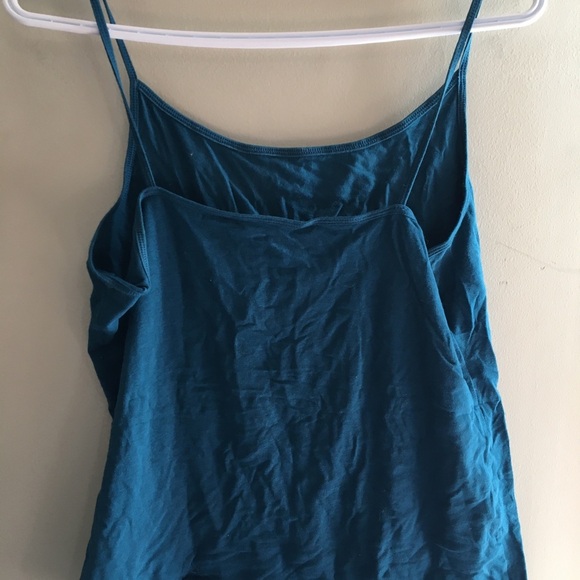 Women's Blue Spaghetti Strap Top - Picture 2 of 3
